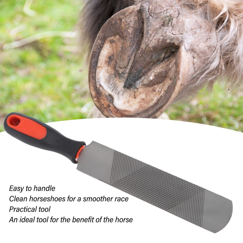 Tnfeeon 8 Inch Hoof Rasp, Flexible Handle Horseshoe File, Carbon Steel Farrier File Tool, Suitable for Horse, Goat, Cow, Donkey and Animal Hooves - PawsPlanet Australia