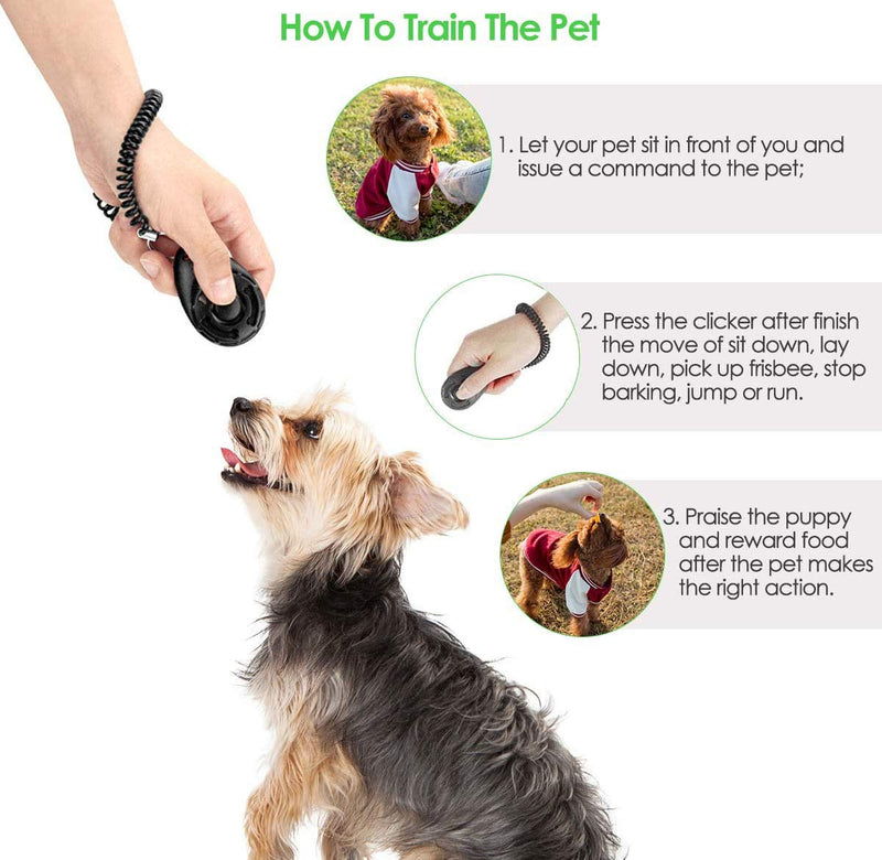 ROFAKU Dog Whistle with Clicker, Ultrasonic Dog Training Whistles with Adjustable Frequencies, Bark Control Devices for Dogs (3 Pack) - PawsPlanet Australia