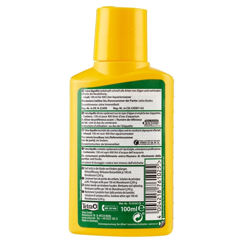 Tetra AlguMin Algae Control, 100 ml - PawsPlanet Australia