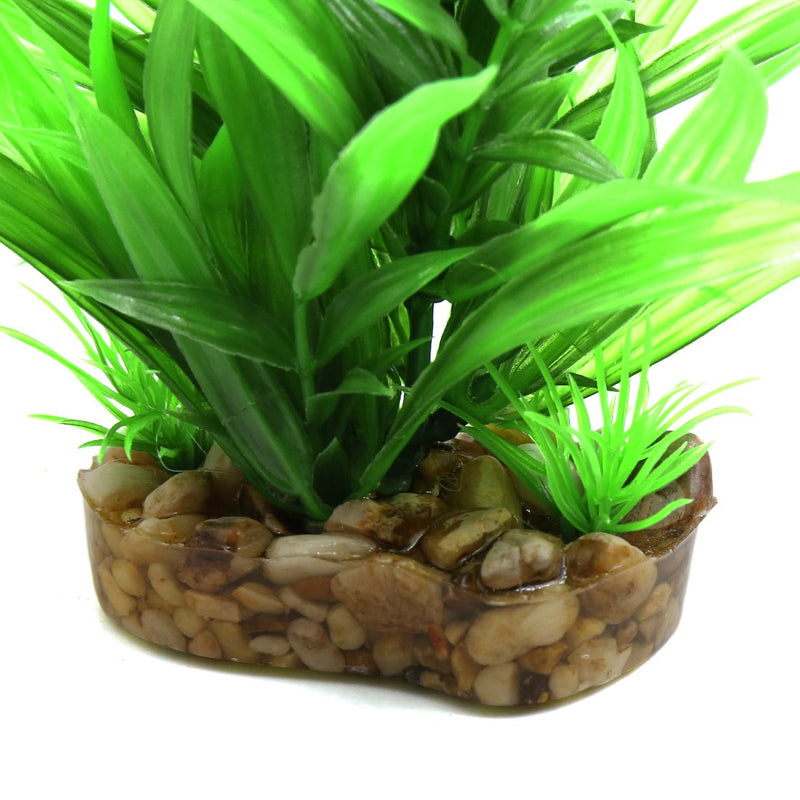 [Australia] - uxcell Green Plastic Leaves Plant Aquarium Terrarium Landscaping Decor for Reptiles and Amphibians 