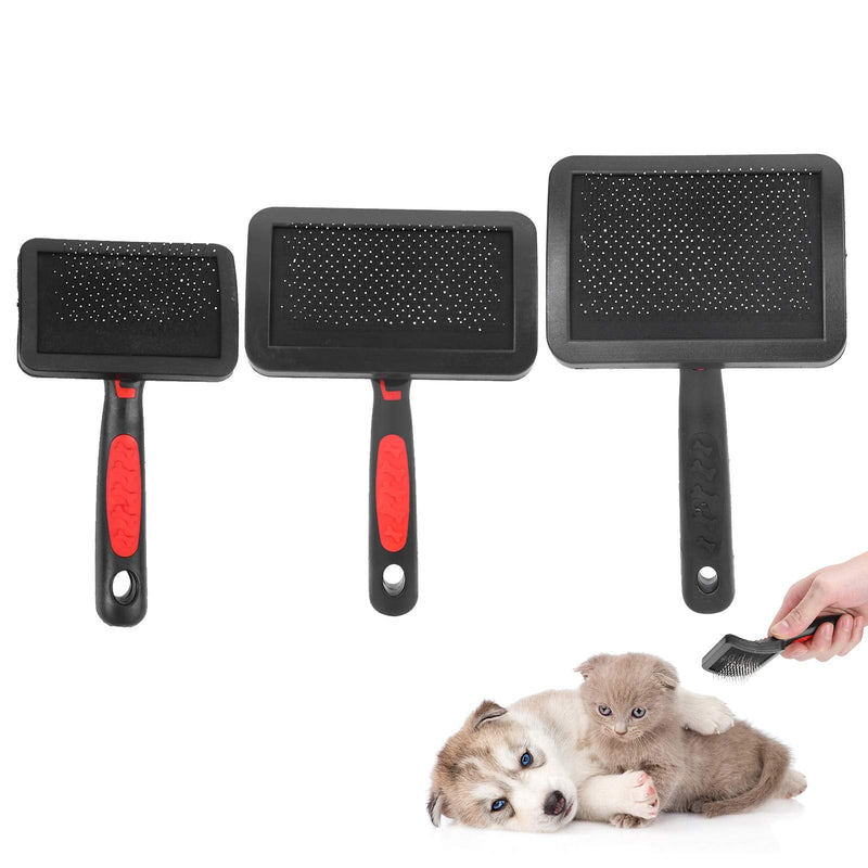 Dog Brush Dog Brush Undercoat Fur Brush Dog, Slicker Brush, Pet Grooming Brush, 3-Piece Puppy Pet for Slicker Brush Grooming Comb - PawsPlanet Australia