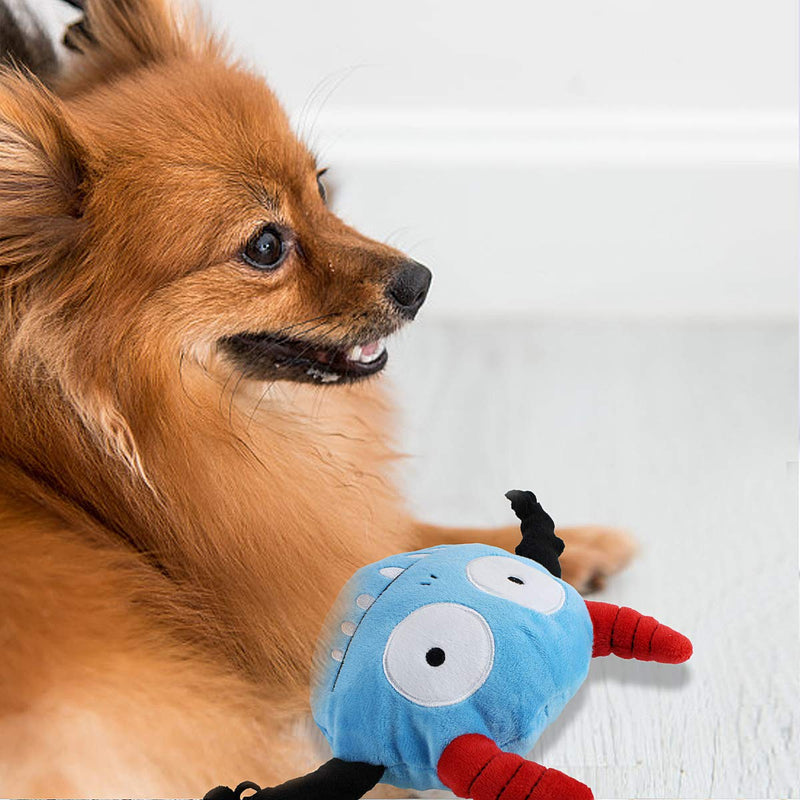 [Australia] - Namsan Interactive Dog Toys Squeaky Dogs Toy Blue 