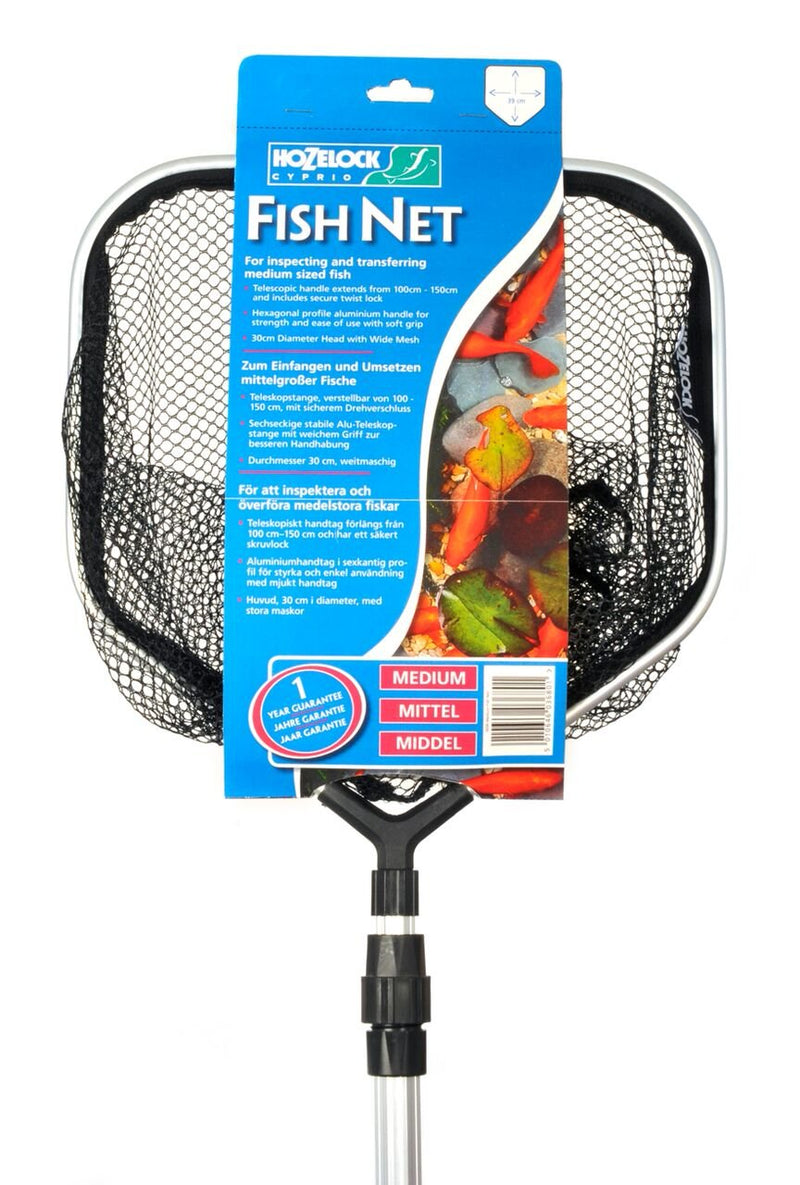 Hozelock 1732 0000 Small Fish Net, Silver - PawsPlanet Australia