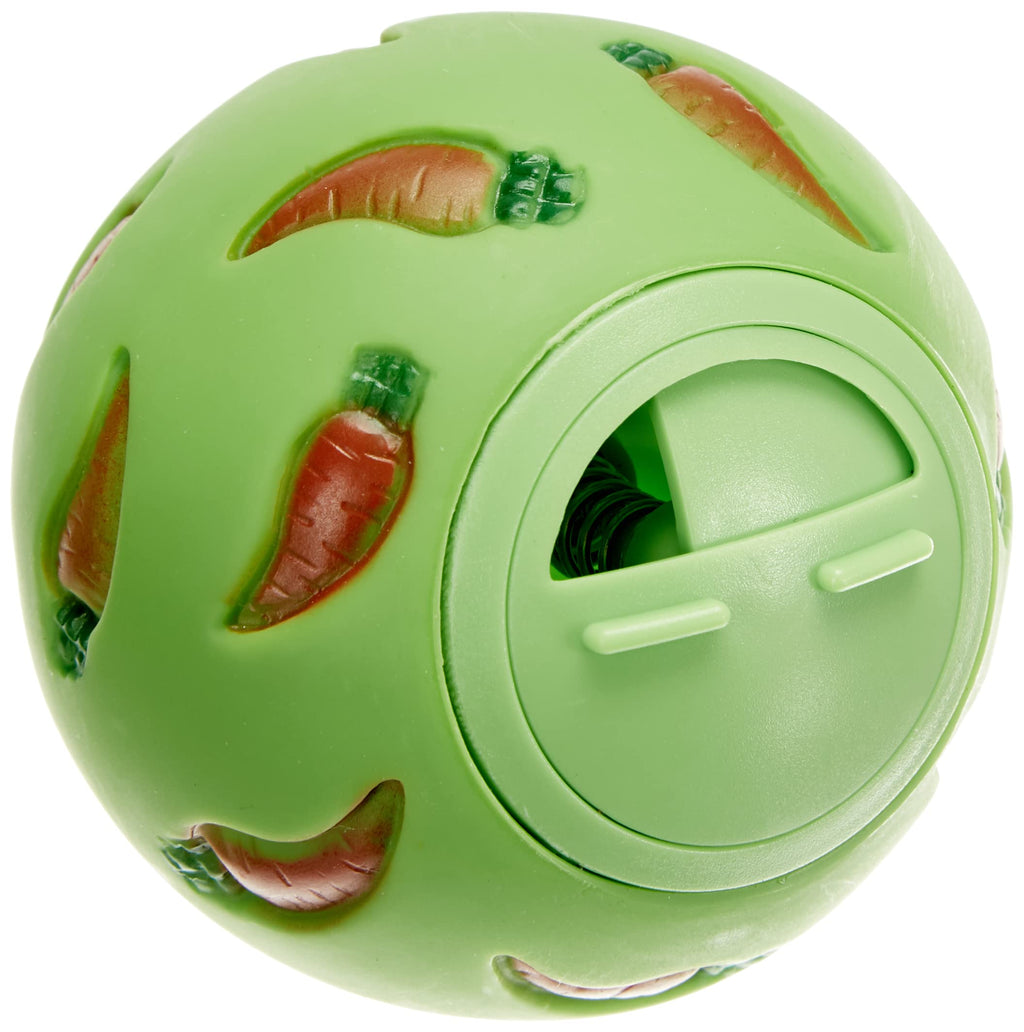 Nobby snack ball rodent, 7.5 cm, green, plastic - PawsPlanet Australia