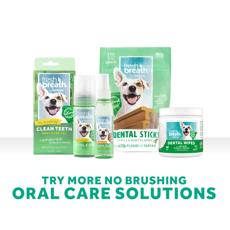 Fresh Breath by TropiClean Triple Flex Toothbrush for Dogs - PawsPlanet Australia