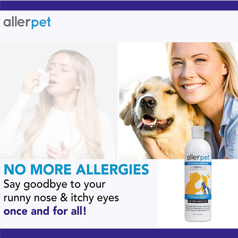 Allerpet Pet Allergen Remover 355ml (Pack of 1) - PawsPlanet Australia
