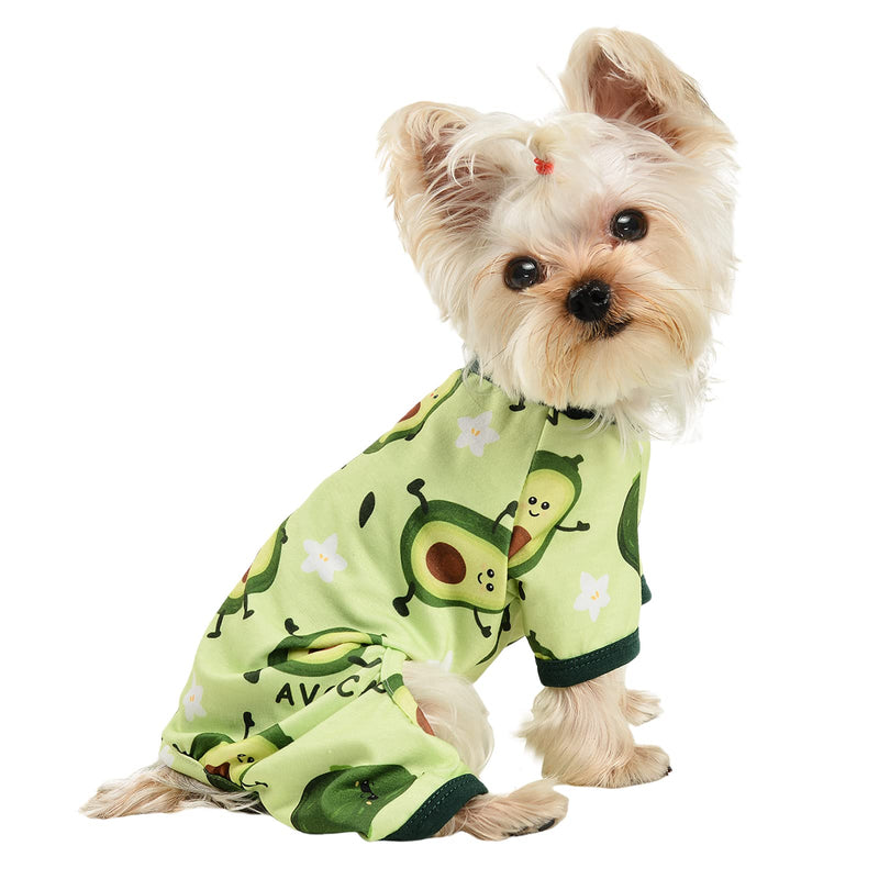 Dog Pajamas for Small Dog Girl Boy Puppy Pjs Jammies 4 Leg Dog Clothes for Chihuahua Yorkie Summer Onesies Jumpsuit Clothing for Pet Dogs Male Female (Medium, Monkey) Medium - PawsPlanet Australia