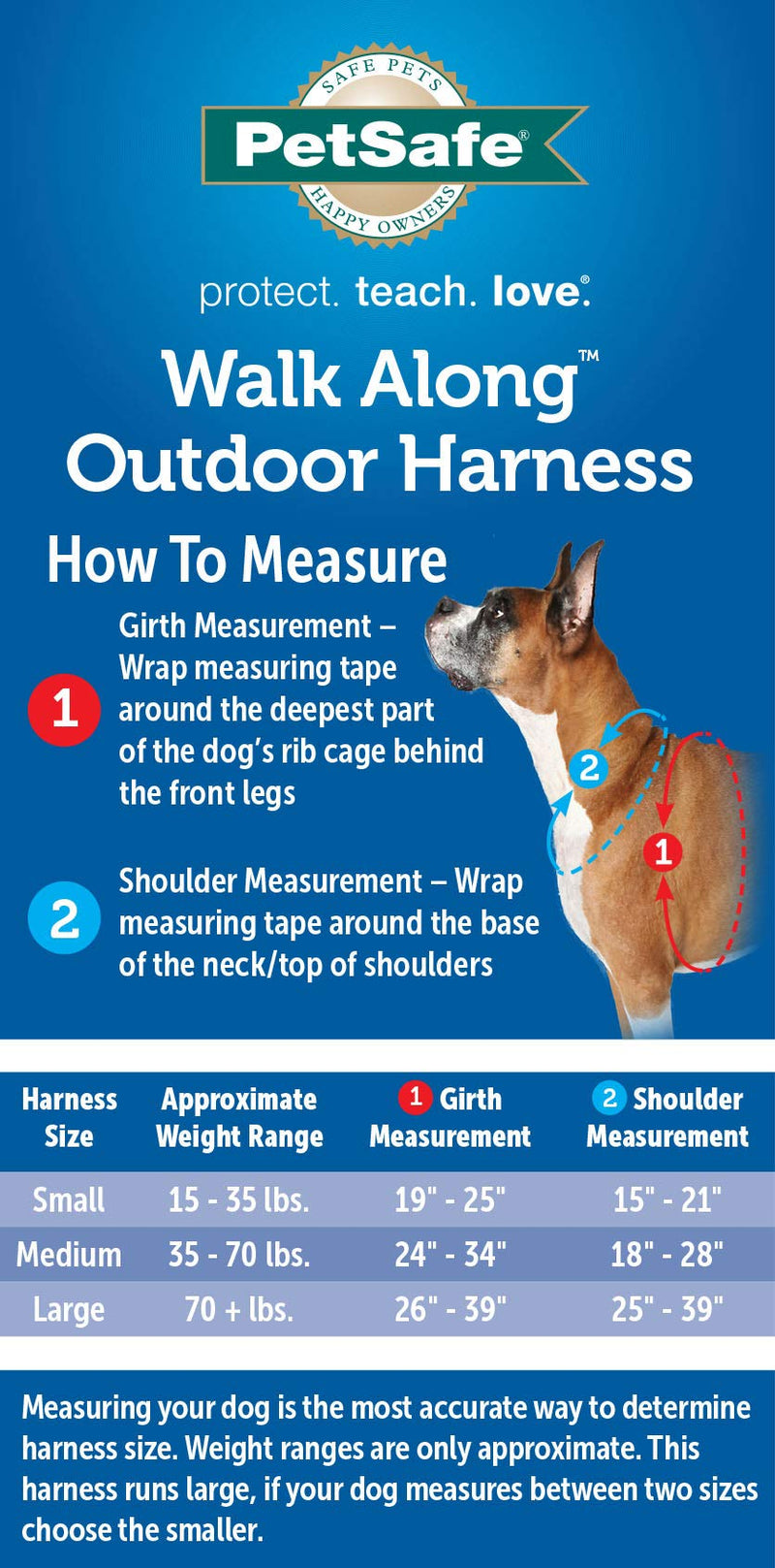 [Australia] - PetSafe Walk-Along Outdoor Dog Harness Medium Orange 