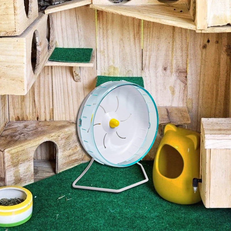 Aucks Silent Hamster Exercise Wheels 6.9 inch Stand Silent Spinner for Hamster Gerbils, Mice，Other Small Animals - PawsPlanet Australia