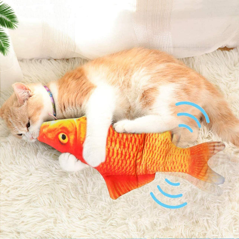 futureyun Electric Dancing Fish Cat Catnip Toy FUN Cat Toy Moving Fish Cat Toy (#1) #1 - PawsPlanet Australia