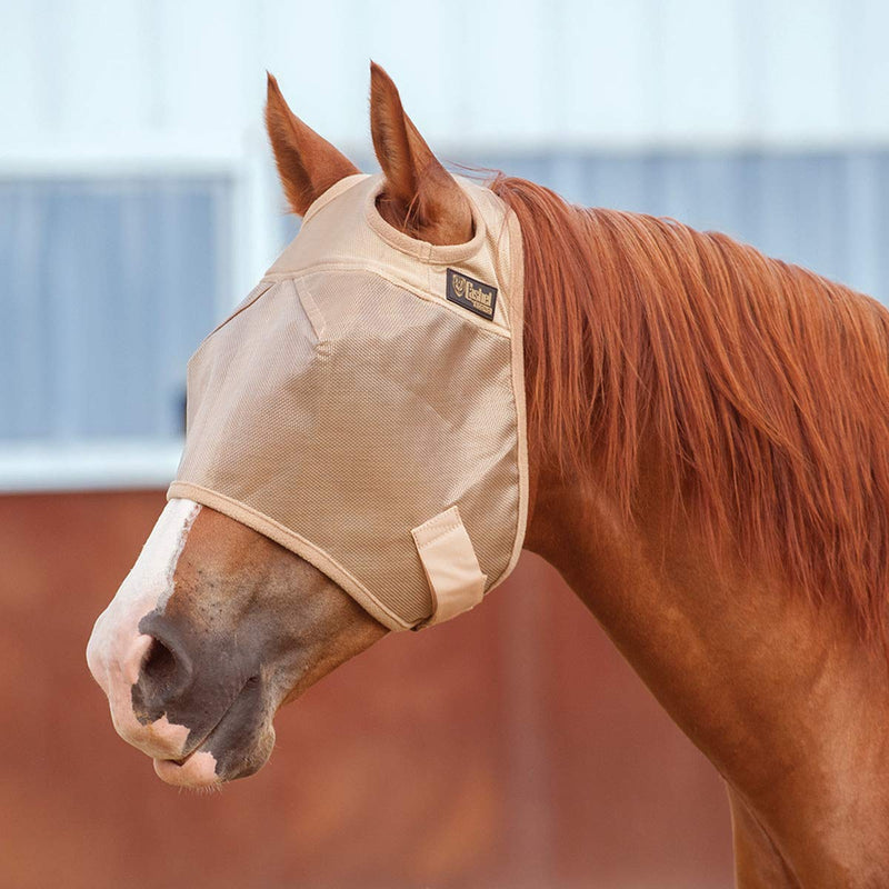 Cashel Econo Horse Fly Mask, Standard with Ears - PawsPlanet Australia