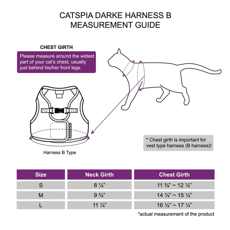 [Australia] - CATSPIA Darke B Harness Medium Wine 