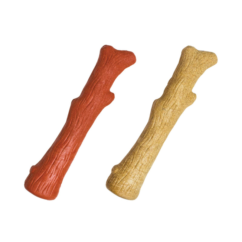 [Australia] - Petstages Dogwood Original & Mesquite Stick Dog Chew Toy - 2 Pack – Safe, Natural & Healthy Chewable Sticks - Tough Real Wood Chewing Stick for Dogs 