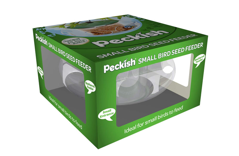 Peckish 60053061 Bird Seed Feeder for Small Birds, 24.8 x 14.8 x 5.4 cm - PawsPlanet Australia