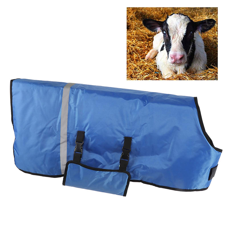 Cow Baby Warm Coat, Reflective Strips Design Calf Cow Warm Clothes, Comfortable for Livestock Cattle Farm Animal - PawsPlanet Australia