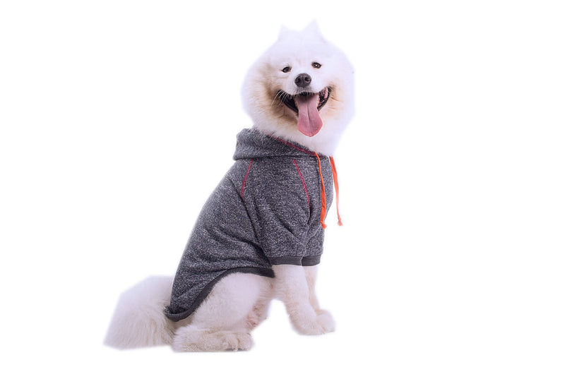 AEKOONA Medium Dogs and Big Dogs Sports Hoodies, Dog Coats, Dog Sweater, Puppy Sweater Pet Doggie Hoodie 11 Size -Grey-6XL 6XL-Chest:39",fit 60-80lb Grey - PawsPlanet Australia