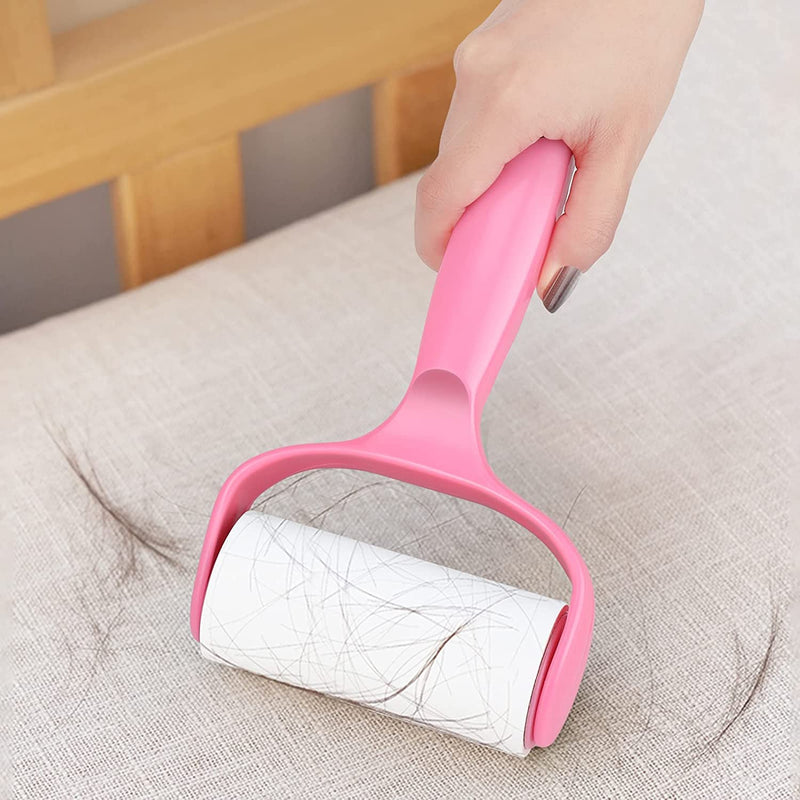 Vebetter Lint Roller, 200 Sheets Lint Roller for Animal Hair, Extra Sticky Lint Roller for Clothes, Sofa, Bed and Carpet, Lint Roller for Animals, Cat Hair, Dog Hair Dust, Lint, with Dispenser. - PawsPlanet Australia