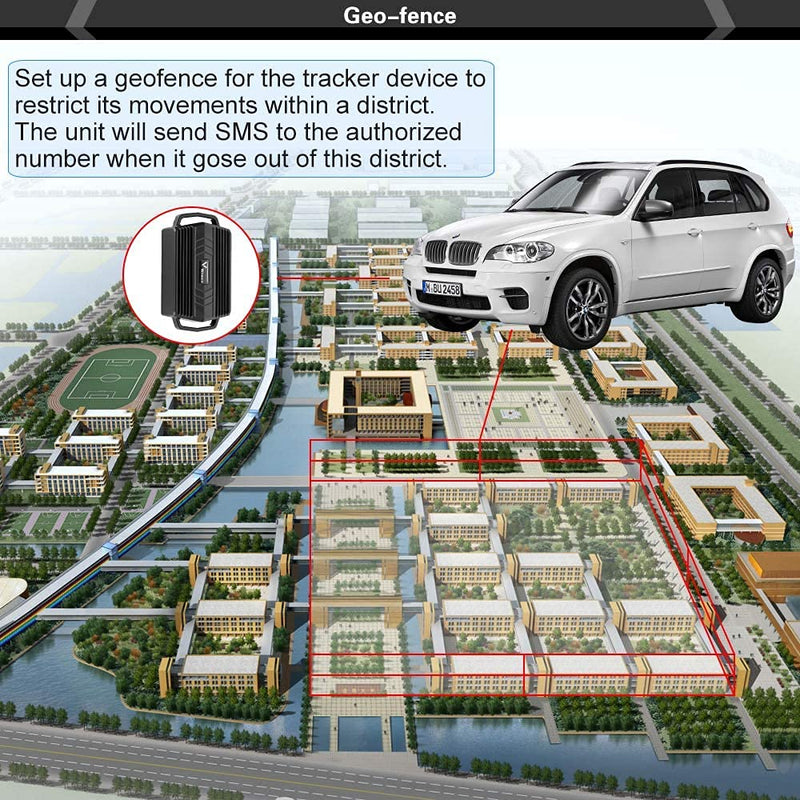 TKMARS GPS Tracker Car GPS Tracker Dog 3000mah, Strong Magnetic Waterproof, with Two Large Eyelets, Suitable for Cars, Large Dogs, Cattle, Sheep TK935 3000MAH - PawsPlanet Australia