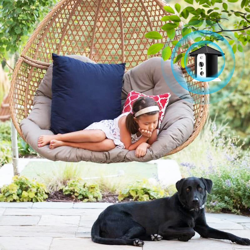 Anti Barking Device, Bark Control Device, Ultrasonic Bark Deterrent Device Can Make Dogs Stop Barking, Effective Distance Within 50 feet, Compact Design is Easy To Install As Well As Repel Wild Dogs. - PawsPlanet Australia
