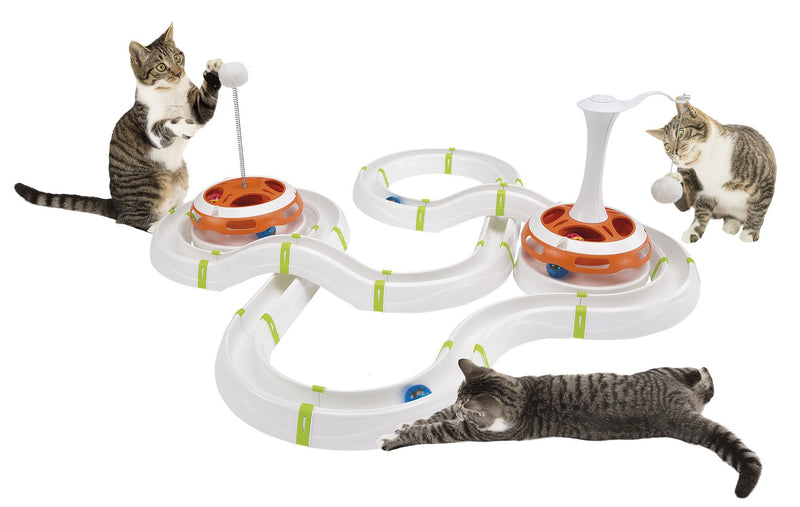 Ferplast Typhon Cat Toy, White - PawsPlanet Australia