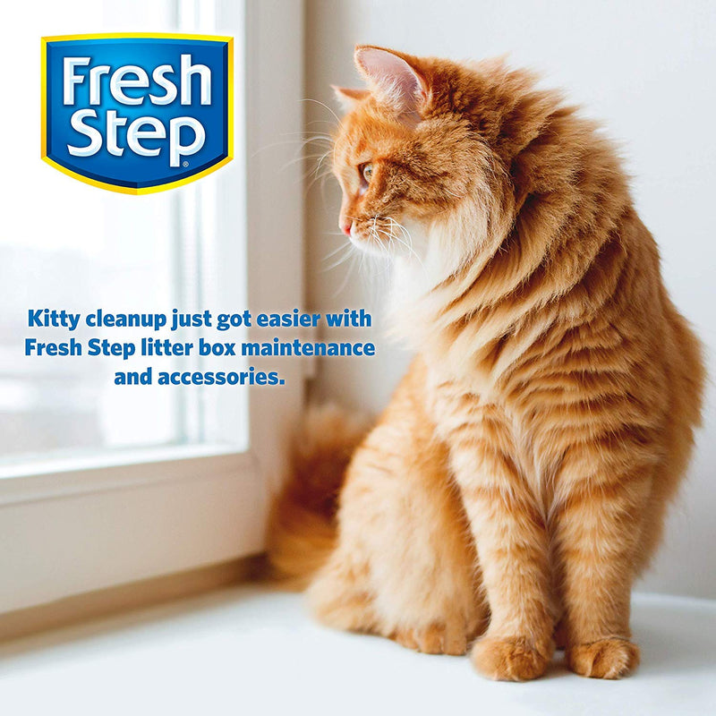 [Australia] - Fresh Step Drawstring Large Litter Box Liners | Heavy Duty Liners for Cat Litter Box | Scented & Unscented Cat Litter Box Liners Available | Quick & Easy Cleanup Pack of 2 Jumbo 