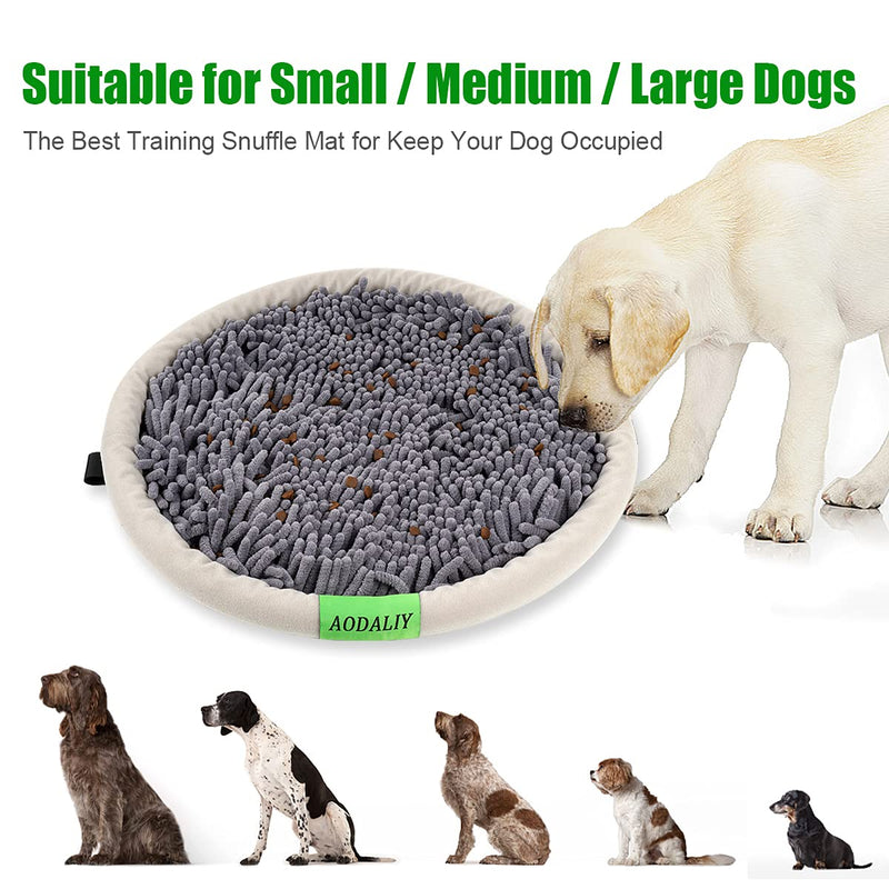AODALIY Snuffle Mat for Dogs, Dog Feeding Mats for Smell Training and Slow Eating, Stress Relief Interactive Dog and Cat Toy, Mental Stimulation Toys - PawsPlanet Australia