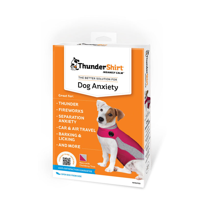 [Australia] - Thundershirt Dog Anxiety Jacket X Large (65-110 lbs) Pink 