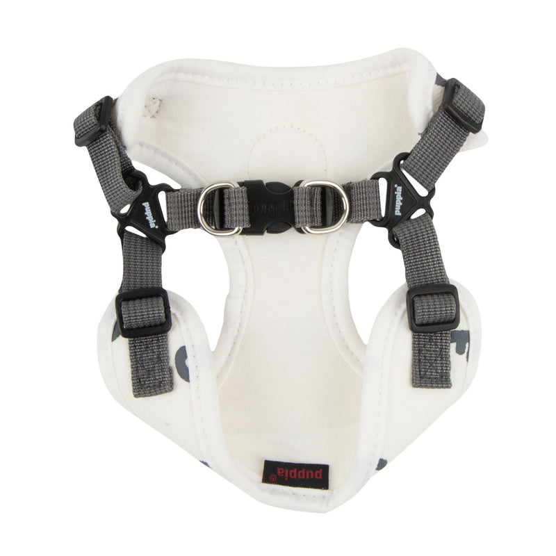 [Australia] - Puppia PARA-HC1532-GY-L Grey Algo Harness C Pet-Vest-Harnesses White Small Puppia Algo Harness C 