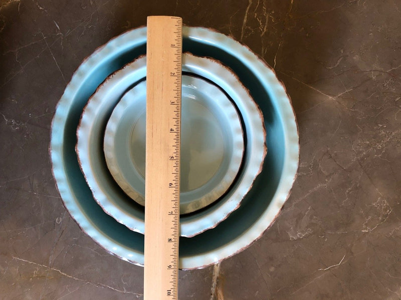 [Australia] - Carmel Ceramica Dog Bowl - Baby Blue Small 