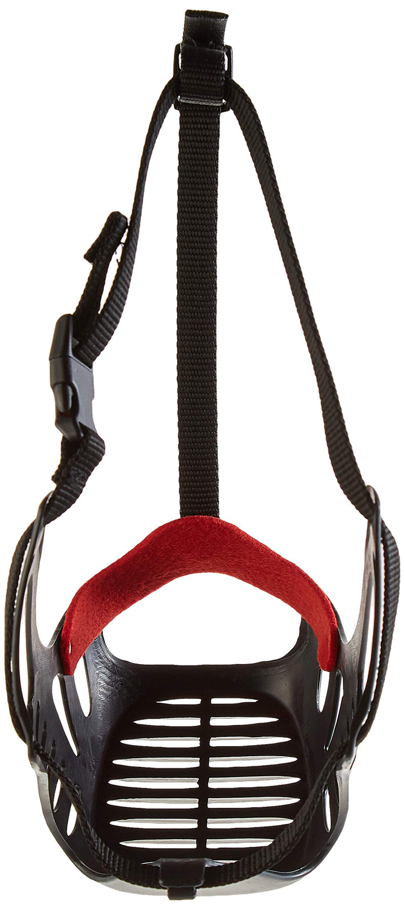 Croci Dog Muzzle, Adjustable Dog Muzzle, Plastic Face Basket, Anti-Bite, Anti-Bark, 42cm Multicolor 4 - PawsPlanet Australia