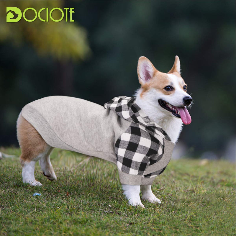 Small Dog Hoodies Pet Clothing Soft Fleece Dog Sweatshirt Pullover Dog Apparels Puppy Kittens Winter Clothes Warm Tshirt for Puppy Small Dogs Sphynx Cat Chihuahua Bulldogs Poodle Yorkie XS - PawsPlanet Australia