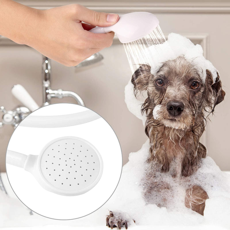 Lamoutor Pet Faucet Sprayer Portable Sink Spray Hose Shampoo Sprayer Rubber Pet Bath Handheld Shower - PawsPlanet Australia