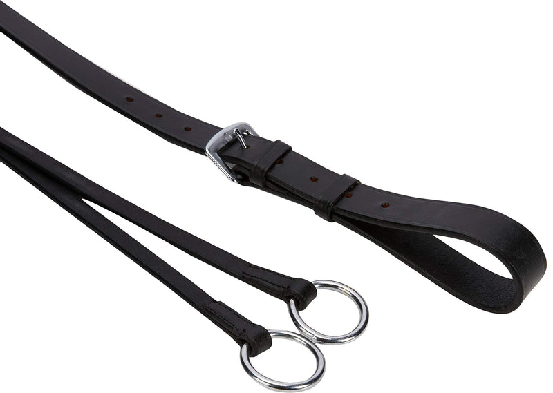 Gallop Equestrian Running Martingale Black Full - PawsPlanet Australia
