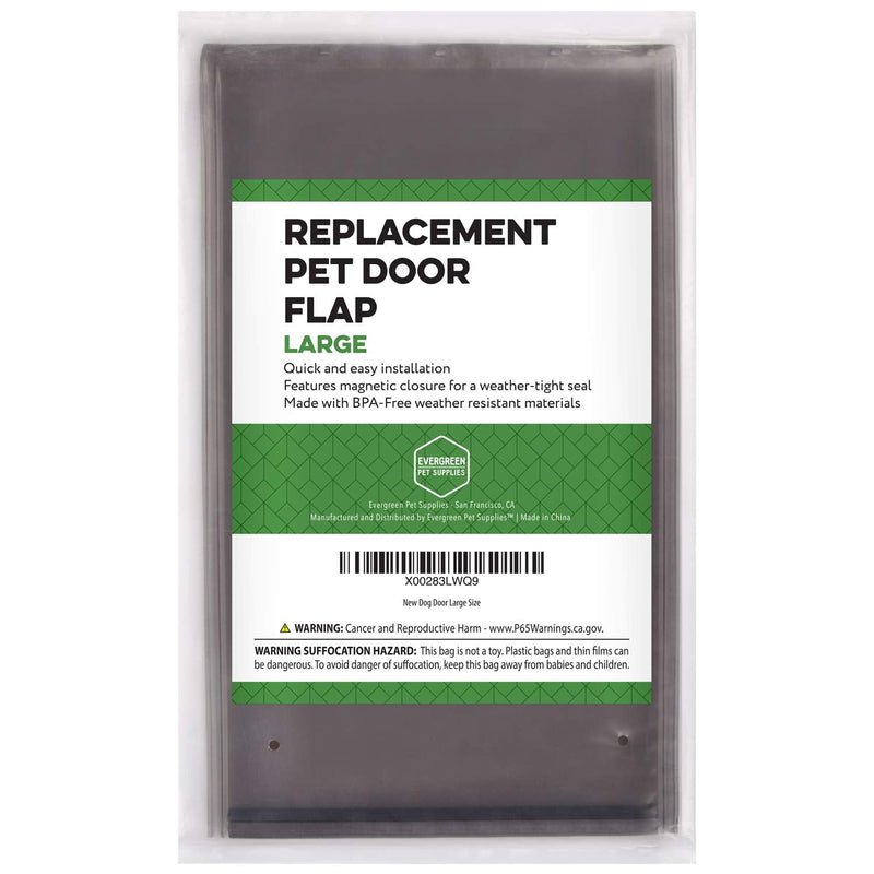 Large Replacement Dog Door Flap Compatible with PetSafe Freedom Doggie Doors PAC11-11039 - Measures 10 1/8" x 16 7/8" Made from Flexible, Durable, Weather Resistant Materials- Doggie Door Flap - PawsPlanet Australia