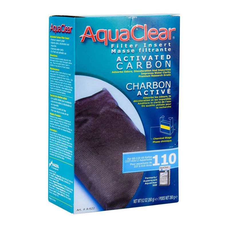 [Australia] - AquaClear A622 110 Activated Carbon Insert ,White, 9 Ounces 