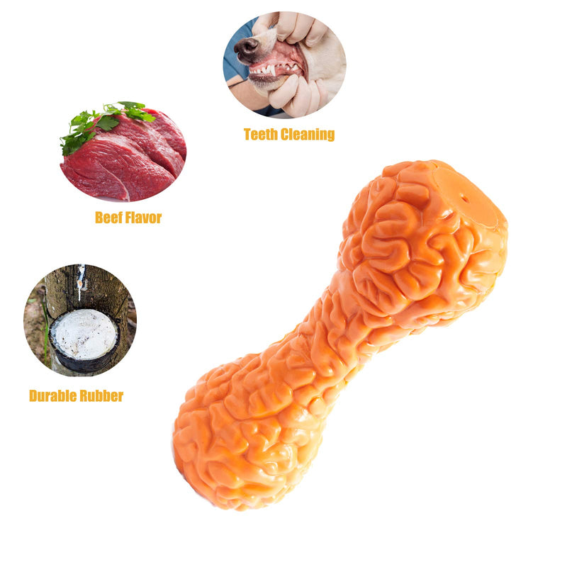 ZIFEIPET Dog Chew Toys for Aggressive Chewers Dog Squeaky Toys Durable Tough Rubber Dog Toys Interactive Teething Chew Toy for Medium to Large Dogs - PawsPlanet Australia