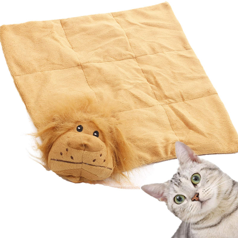 [Australia] - Yagamii Pet Toys Squeak Plush Mat with Sound Paper Inside,Cats Play Cushion Pad for Small Medium Large Dog Cats,Pets Fun Toy Entertainment Exercise Tool to Keep Fit 