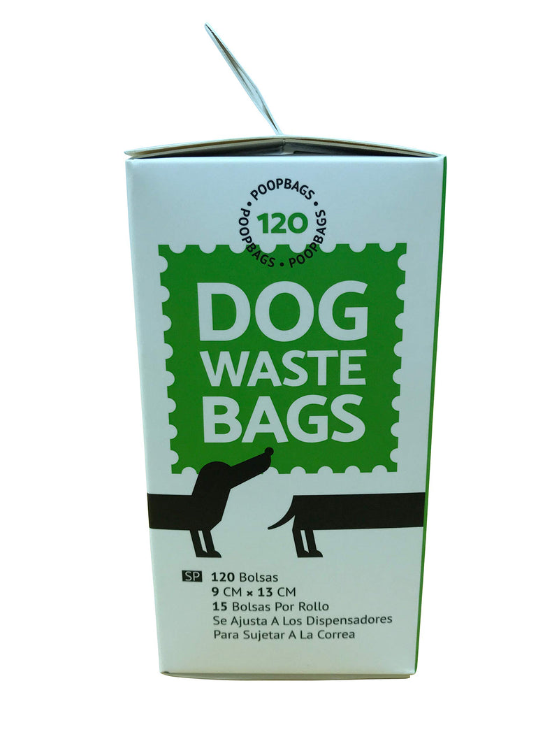 [Australia] - Poop Bags Dog Waste Bags 8 Rolls 120 Bags 