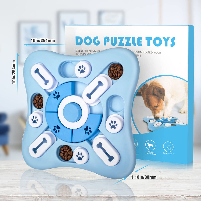 DSHZHM Dog Toy Intelligence with Squeak, Intelligence Toy for Dogs, Dog Toy for Small, Medium, Large Dogs, Puppies and Cats Level 2 - UFO - PawsPlanet Australia