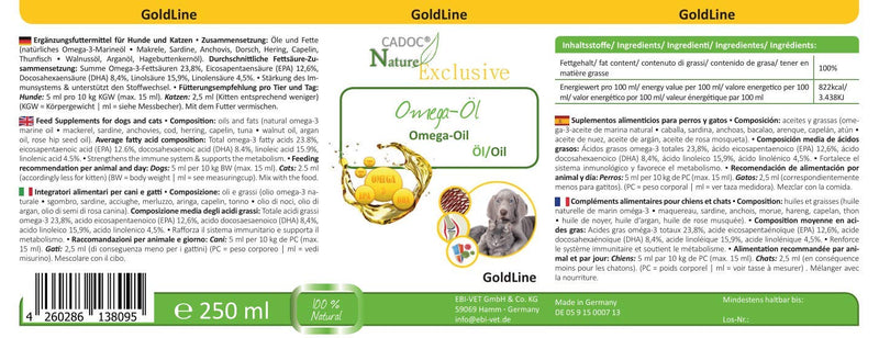 Cadoc - Nature Exclusive Omega-Oil - PawsPlanet Australia