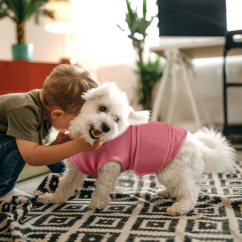 Dog Anxiety Vest, Dog Clam Shirt for Thunder Firework Separation, Dog Calming Coat Jacket Wrap, Pet Stress Relief Vest Anxiety Jacket with Zipper, Anti Anxiety Vest for Small Medium Large Dogs, L - PawsPlanet Australia