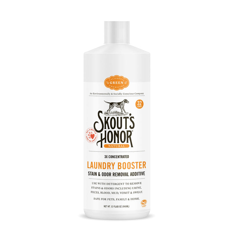 [Australia] - SKOUT'S HONOR: Professional Strength Laundry Booster - Stain and Odor Removal Additive - 3X Concentrated Solution for Laundry Use 