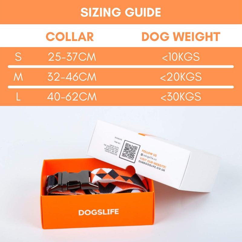 Dog Collar | Medium Dog Collar 32-46CM | Soft, Sturdy & Safe! Medium Collars For Dogs | Soft Material For Sensitive Skin & Extra Secure Buckle - PawsPlanet Australia