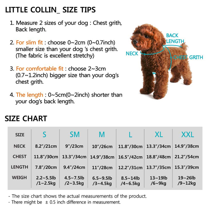 LITTLE COLLIN] Dog Basic Stripe T-Shirts Clothes for Premium Pet Outfits Medium Pink - PawsPlanet Australia