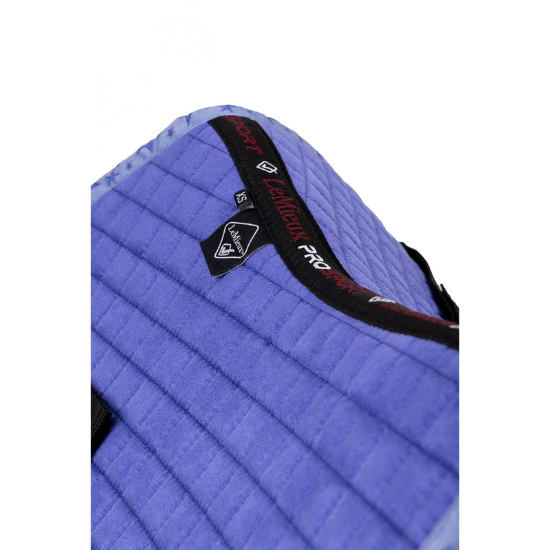 LeMieux Mini Jump Horse Riding Suede Square Saddlepad - Bluebell - PawsPlanet Australia