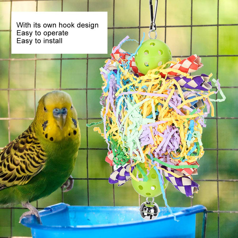 Zerodis Bird Chewing Toys,Bird Chewing Foraging Shredder Toy Parrot Shredder Toys for Parrots - PawsPlanet Australia