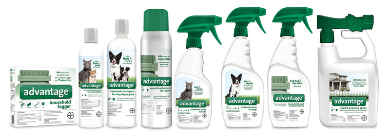 Advantage Flea and Tick Treatment Spray for Cats, 12 oz - PawsPlanet Australia