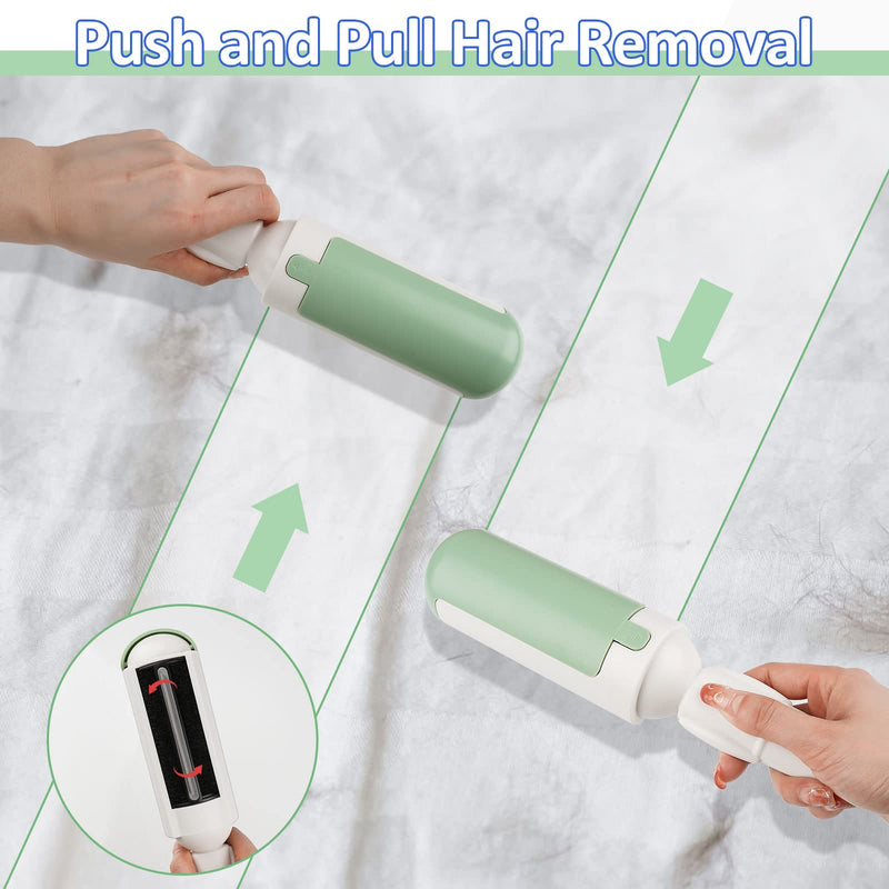 Lint rollers for pet hair, reusable lint roller, pet hair remover, pet hair roller, self-cleaning for clothes, sofa, bed and furniture, cat hair, dog hair removal, lint brush blue - PawsPlanet Australia