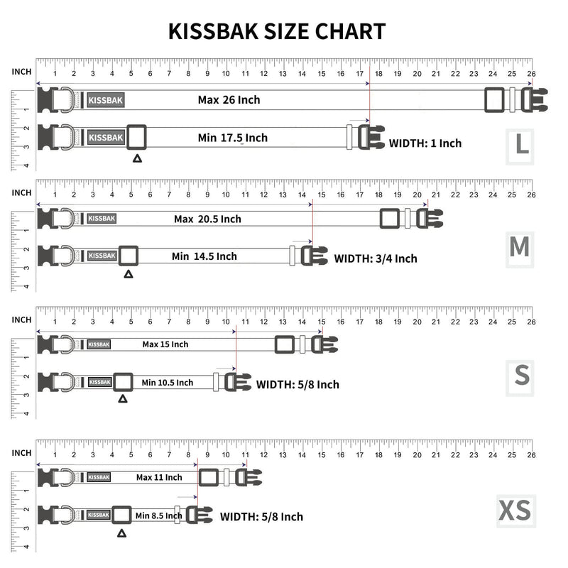 KISSBAK Dog Collar for Small-Medium-Large Dogs - Special Design Cute Girl Dog Pet Collar Soft Adjustable Fancy Floral Girl Puppy Dog Collars XS - PawsPlanet Australia