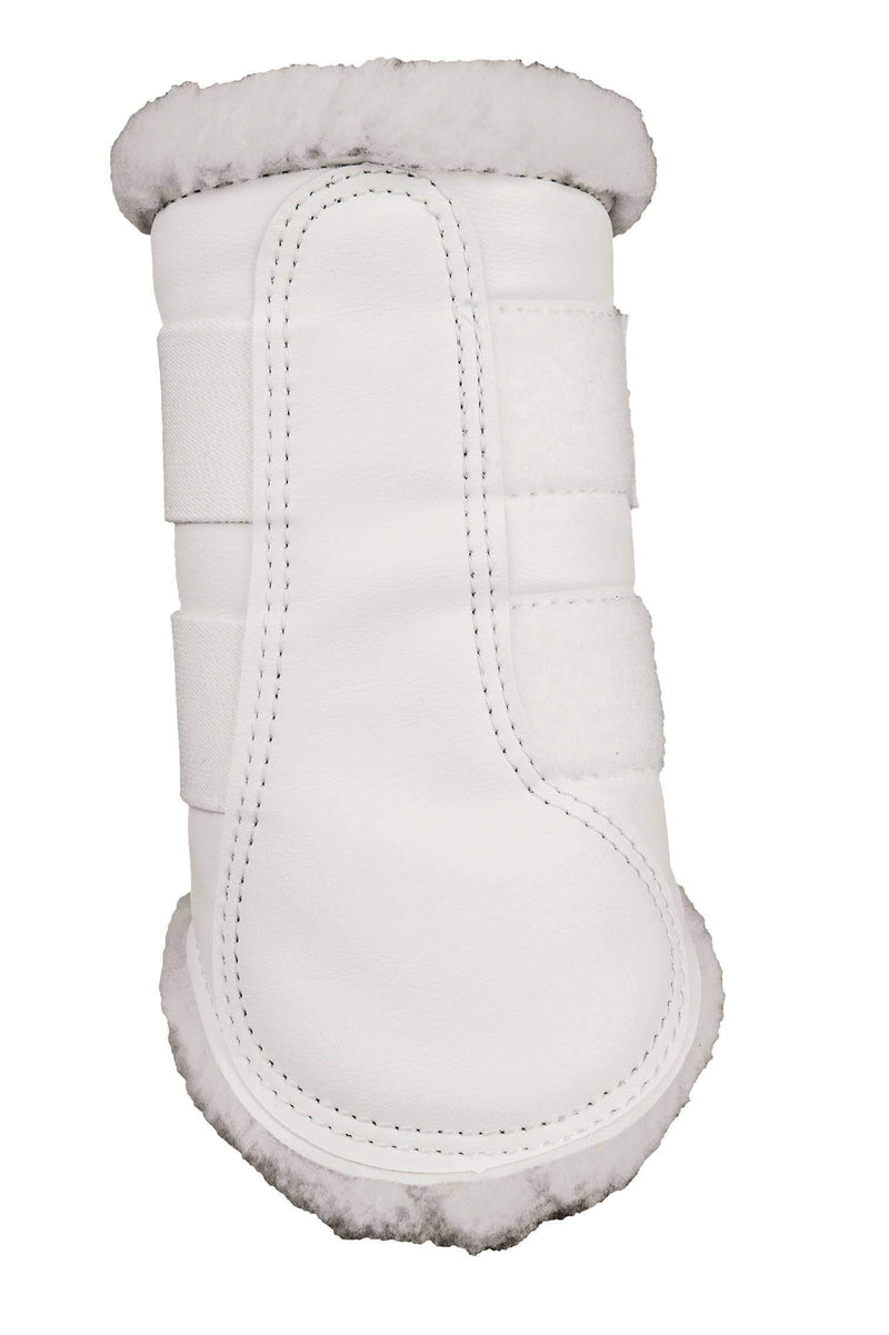 HKM 8585 Comfort Tendon Boots, Teddy Lining, Imitation Leather, Artificial Leather, Anatomical - PawsPlanet Australia